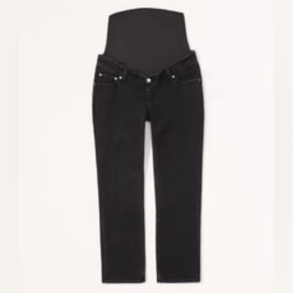 Abercrombie Ankle Straight Maternity Jean - Picture 1 of 4